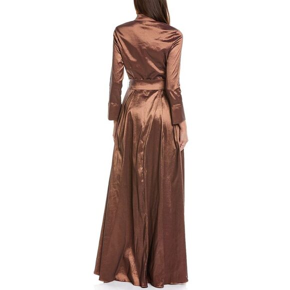 Rene Ruiz Womens  Floral Print Shirt Gown - Picture 2 of 3